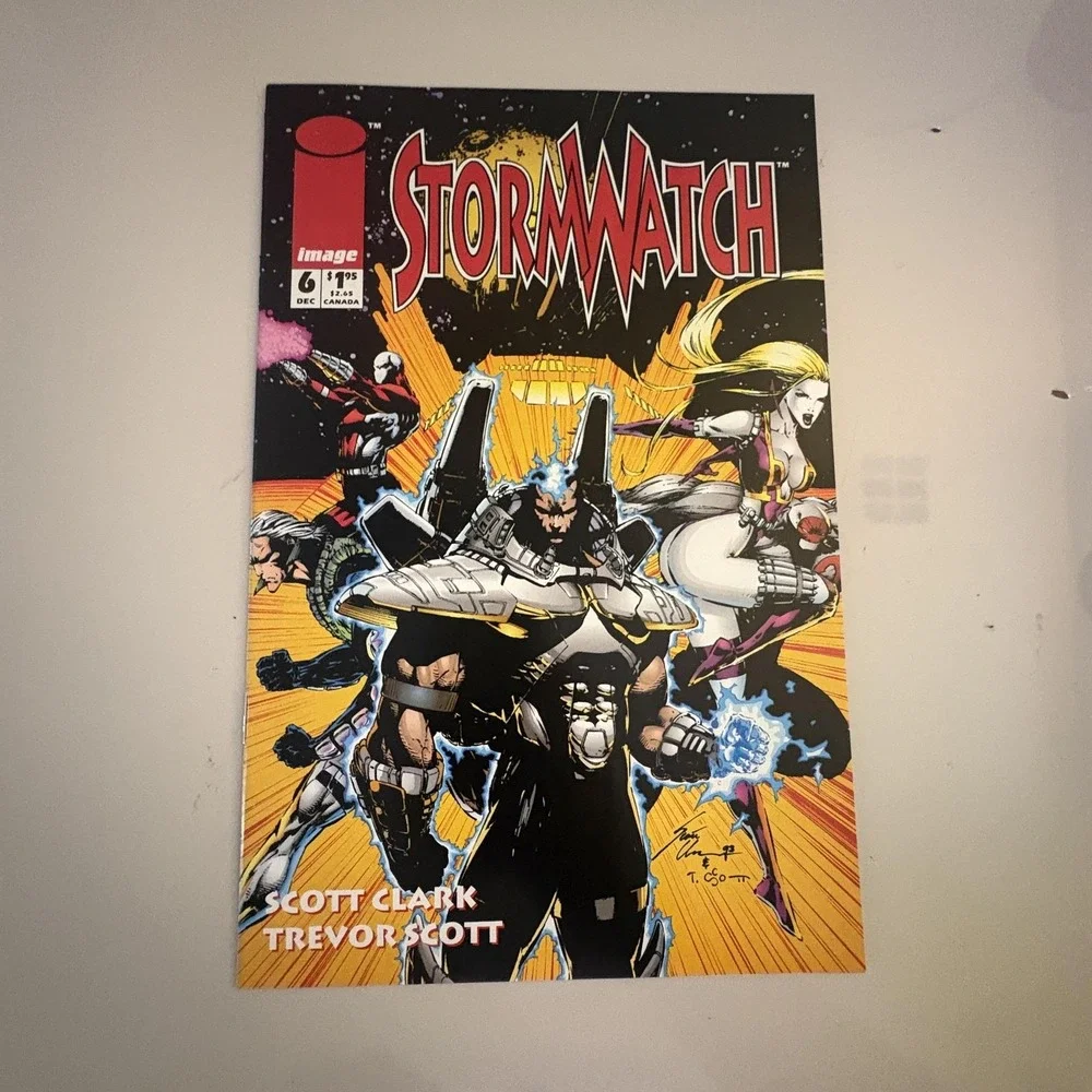 Stormwatch Image Comics #6 1993 1st Print Jim Lee Brandon Choi Superhero